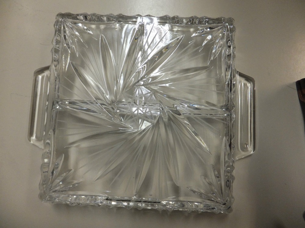 Crystal Butter Dish