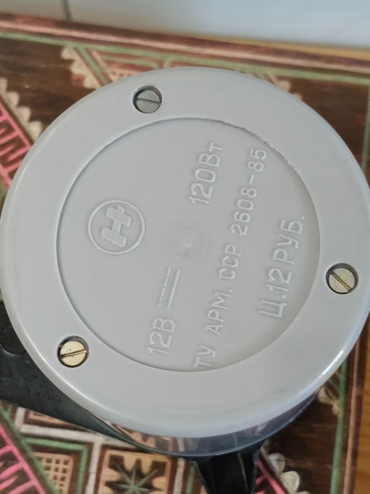 Винтажная советская автомобильная кофеварка, электроприбор, оригинал, АССР, 1980