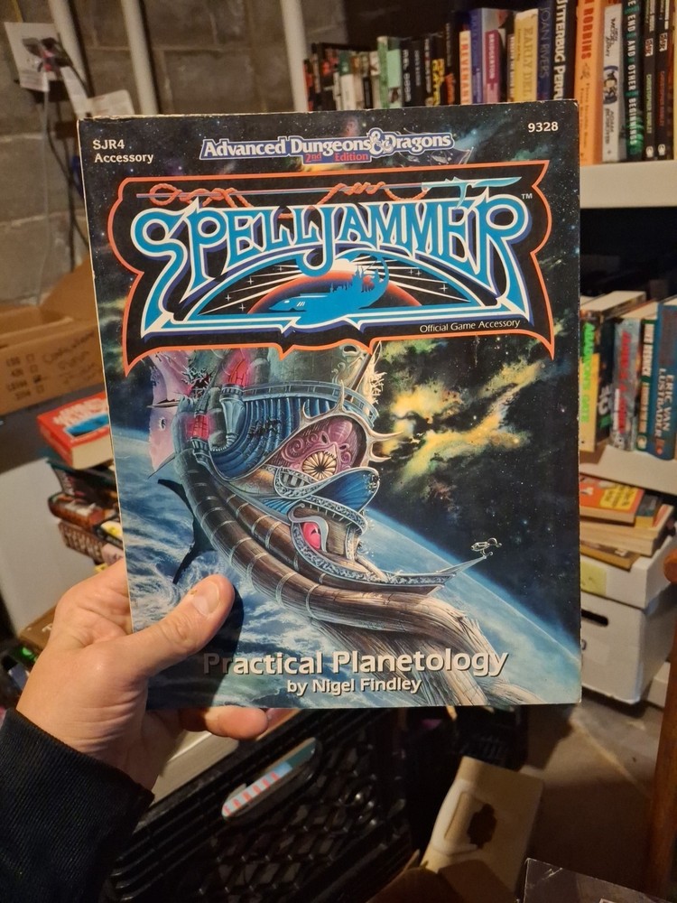 AD&D Practical Planetology with Map - Spelljammer 9328
