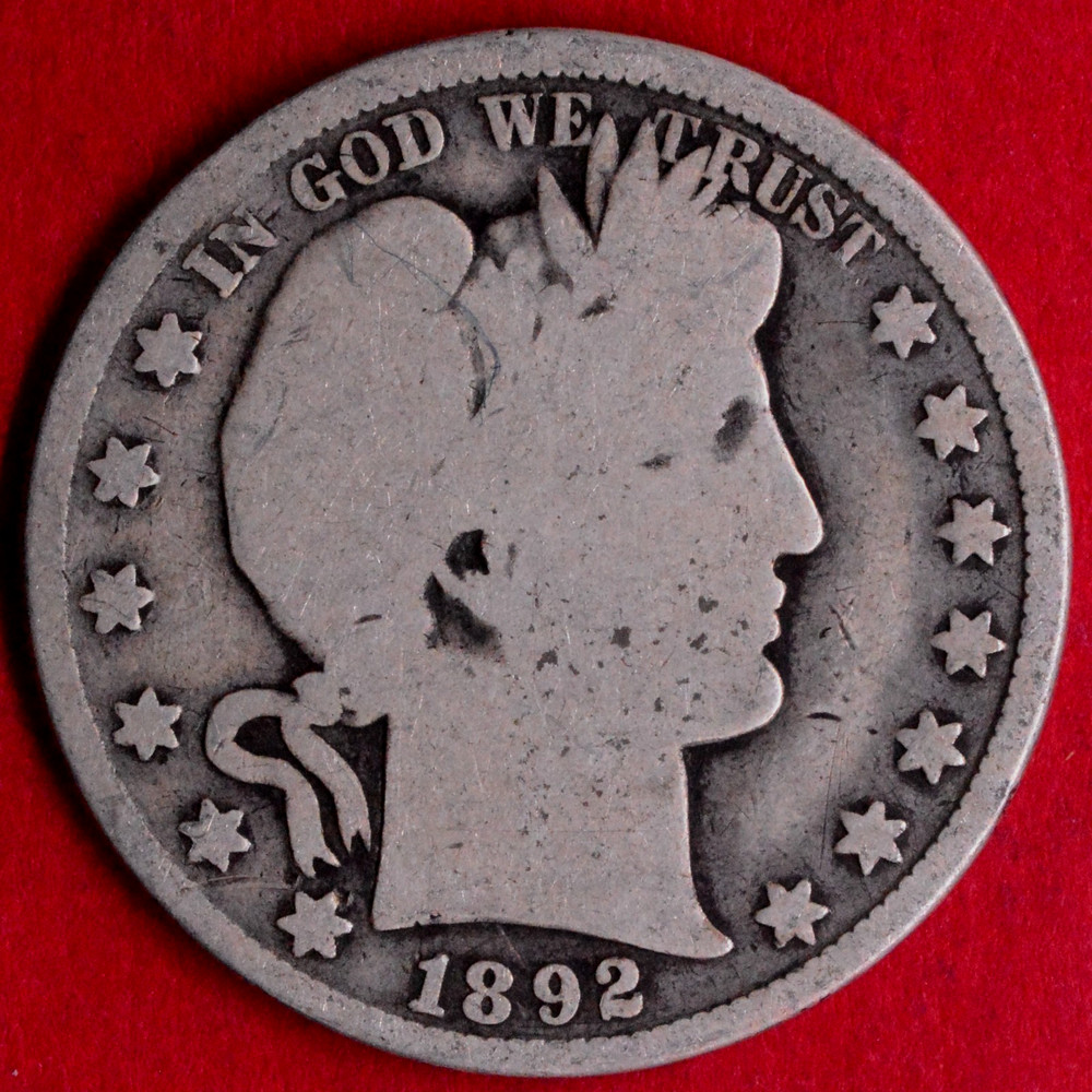 1892 BARBER HALF