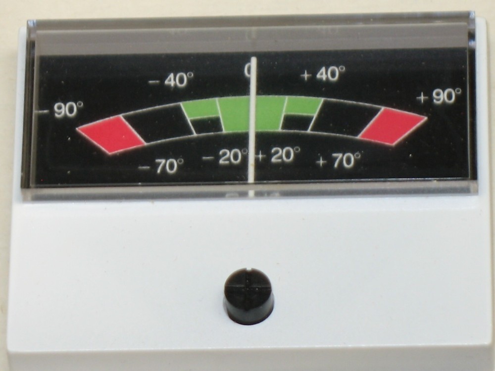 MODUTEC ~ MODEL # 00811116E ~ ANALOG PANEL METER ~ NOS