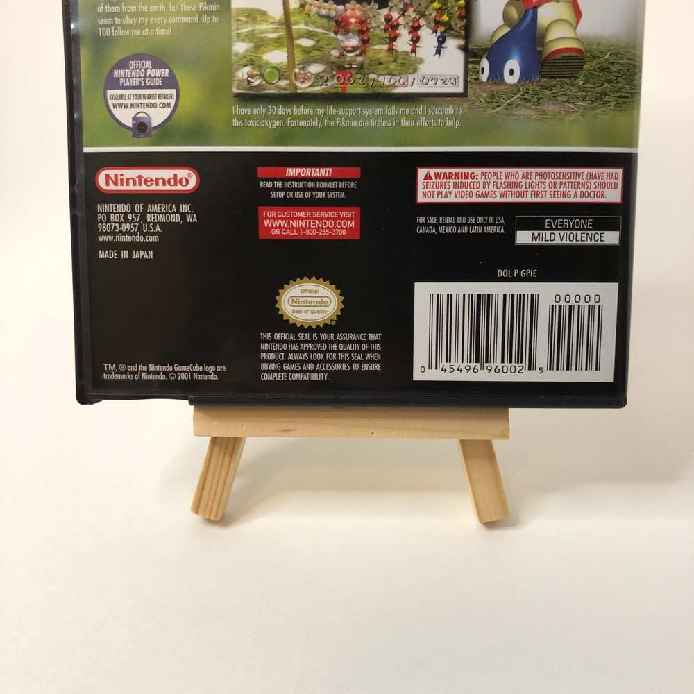Replacement GameCube Case for Pikmin
