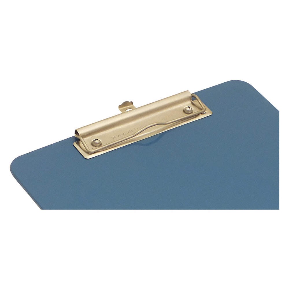 GRAINGER APPROVED  Clipboard,Blue,9" W 52HV98