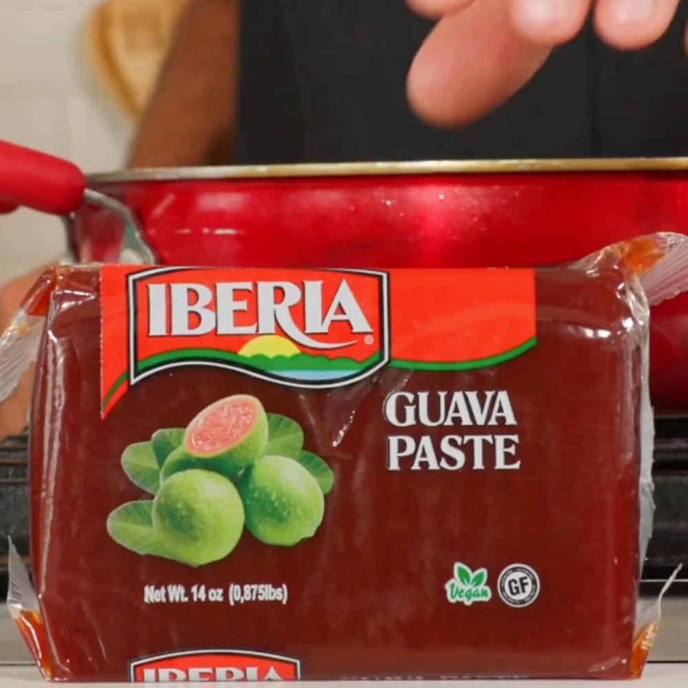 Iberia Guava Paste, 14 oz Paste for Snacks Baking, 14 Ounce (Pack of 1)