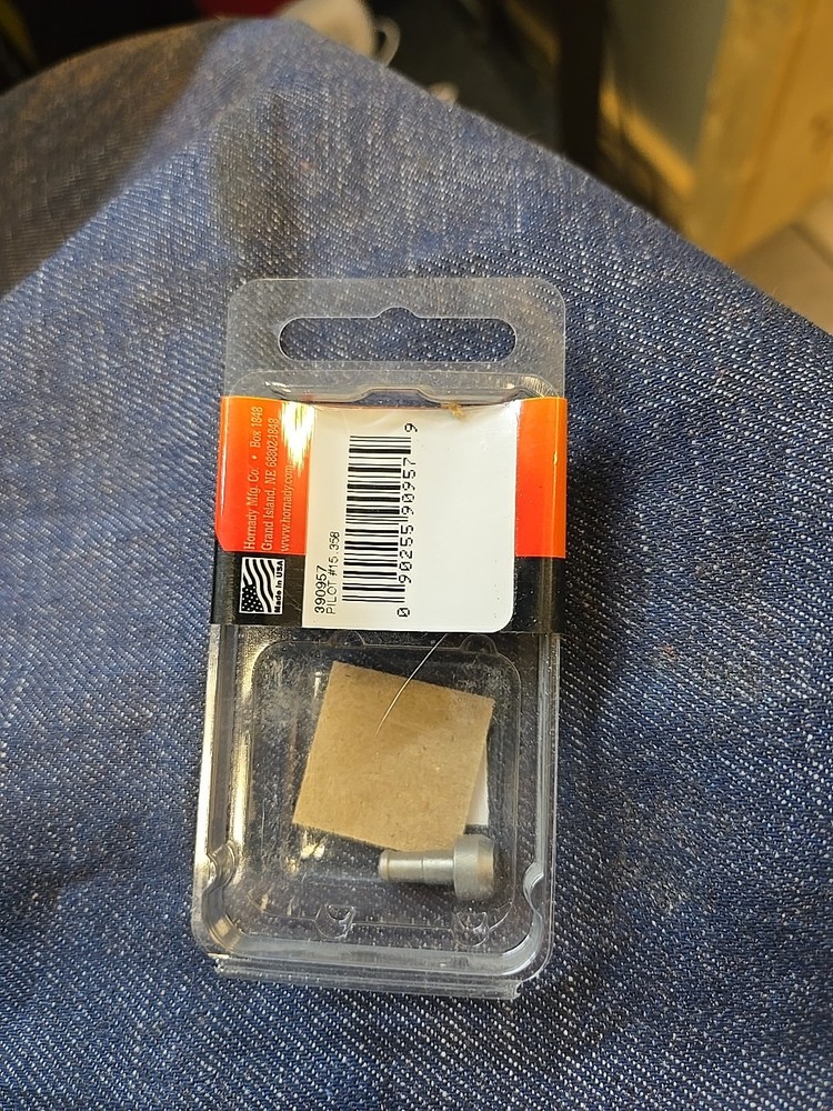 NEW HORNADY RELOADING TOOLS PILOT #15 .358 PPGLLC