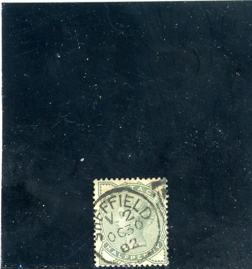 Great Britain 1860 Scott # 78 canceled