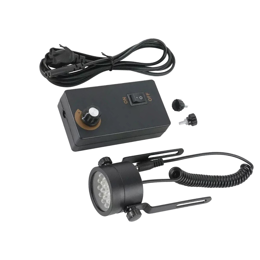 28LED Adjustable Angle Brightness Stereo Microscope Oblique Light Source 90-24o8