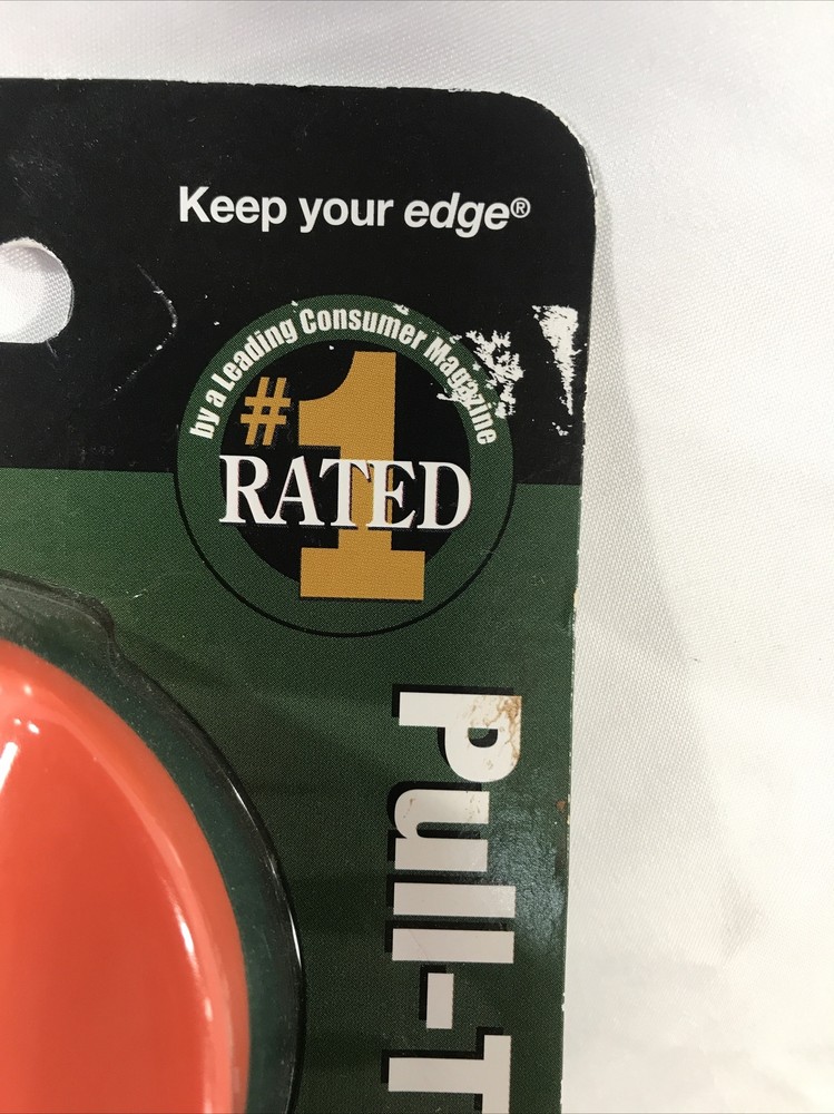 AccuSharp Pull-Through Knife Sharpener, Fine & Coarse, Orange/Green #039C