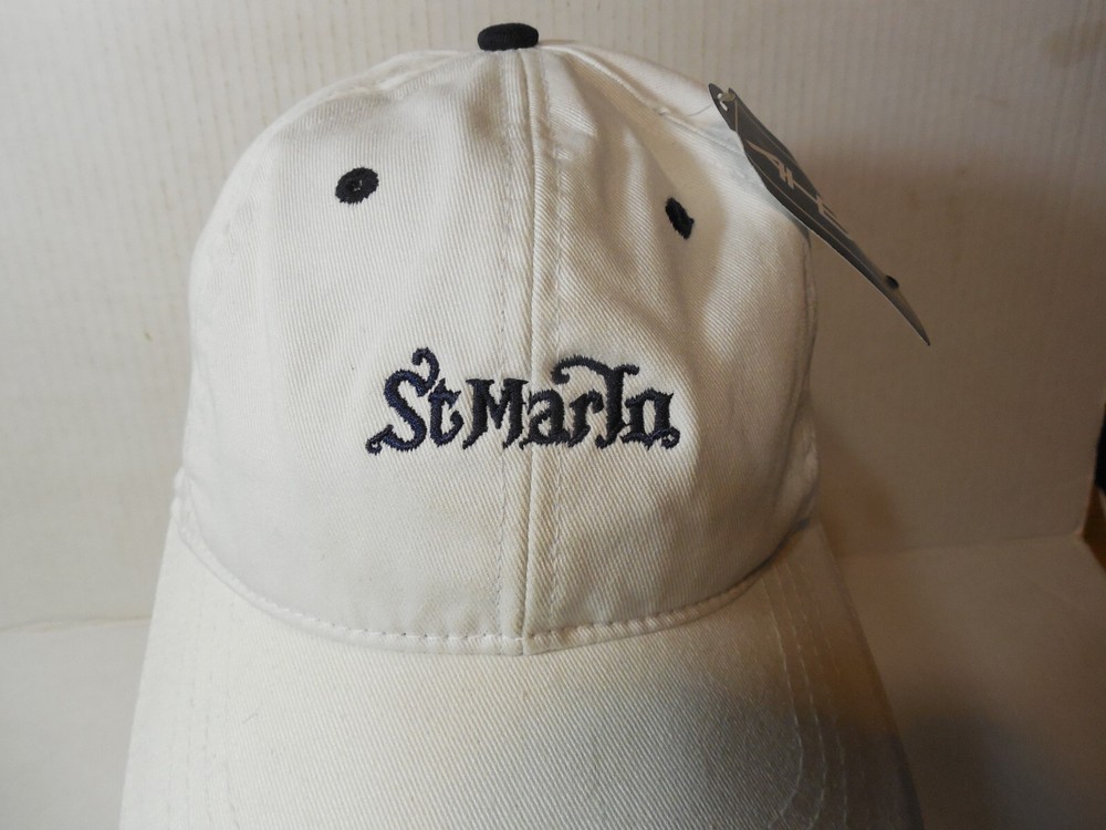 Ahead St. Marlo Classic Cut Strap Back w Tags Hat Cap