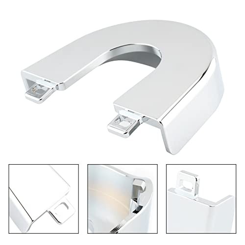 Aluminum Ignition Switch Panel Trim Silver for Touring Road Glide silver