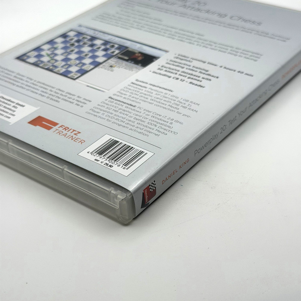 Fritz Trainer - Powerplay 20: Testing Your Attacking Chess - Daniel King DVD-ROM