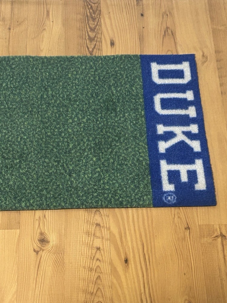 NICE! Practice Collegiate Putting Mat ~ DUKE UNIVERSITY Blue Devils ~ 6' x 17"