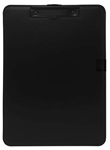Clipboard Faux Leather Single () Black