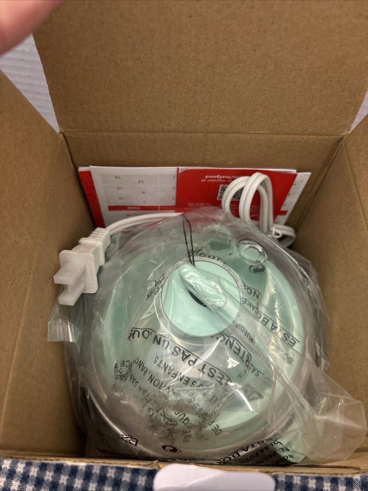 Dash 7-Egg Everyday Rapid Electric Egg Cooker, Soft Blue, New
