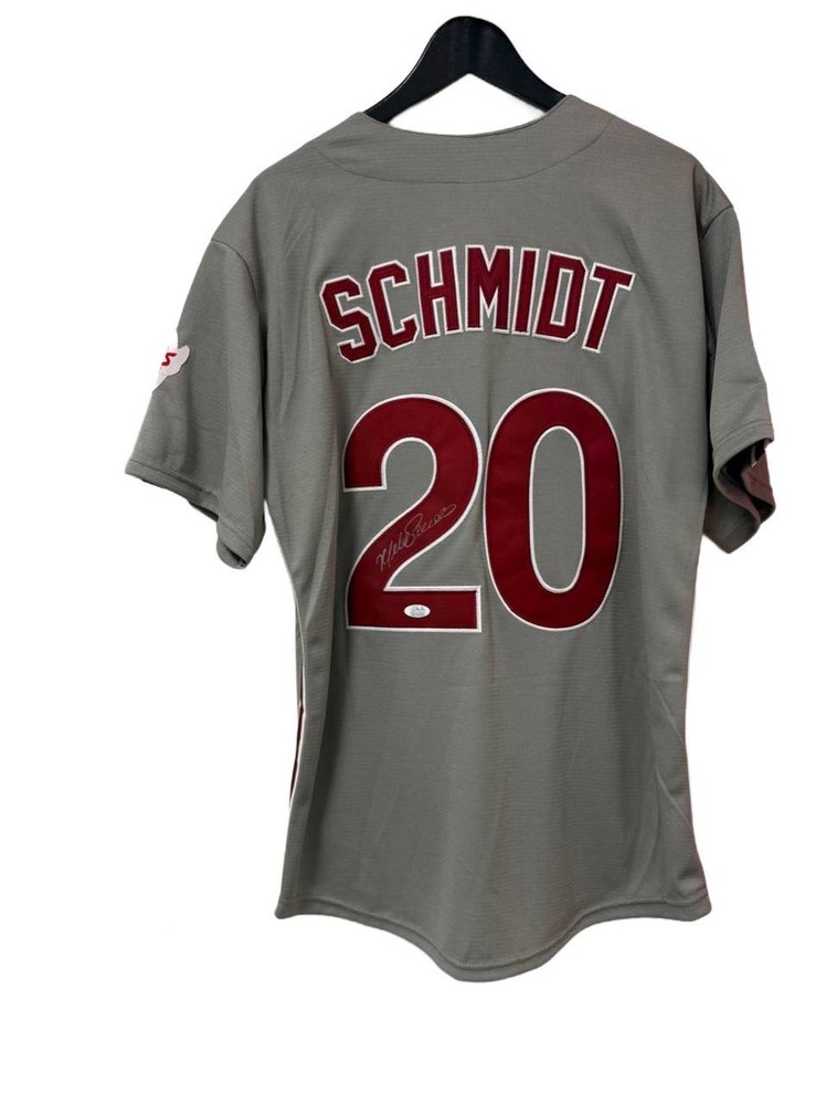 Mike Schmidt MLB Jersey Signed Autographed JSA Authentication