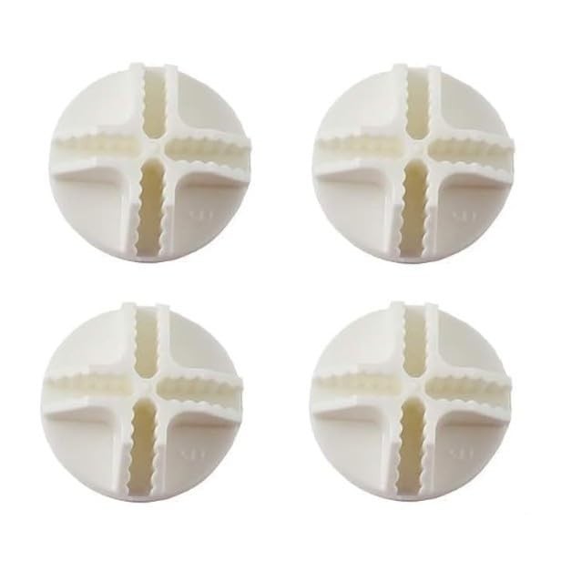 20Pcs White Wire Cube Connectors Wire Grid Cube Connectors for Modular Closet...
