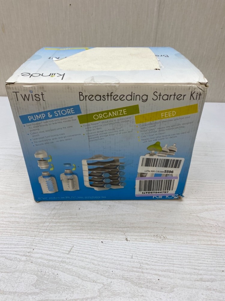 Open Box Kiinde Twist Direct Pump System Breastfeeding Starter Kit U3B