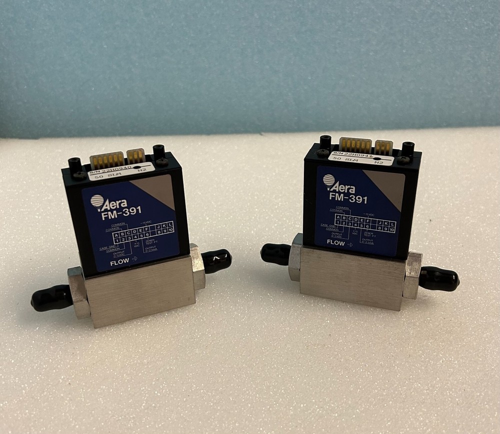 2ea Aera FM-392 Mass Flow Controller.  50SLM N2