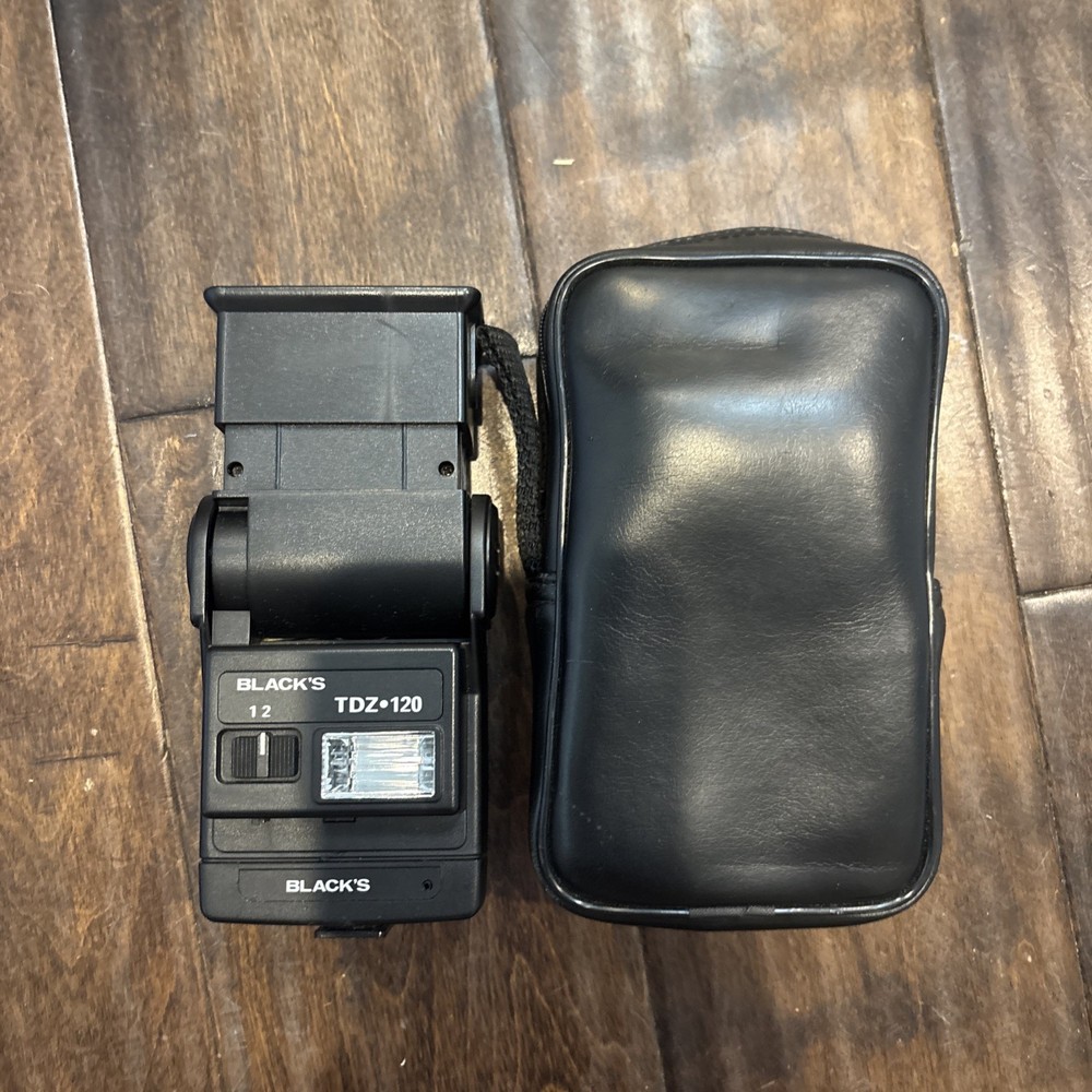 Black's TDZ-120 Electric Camera Flash For Minolta
