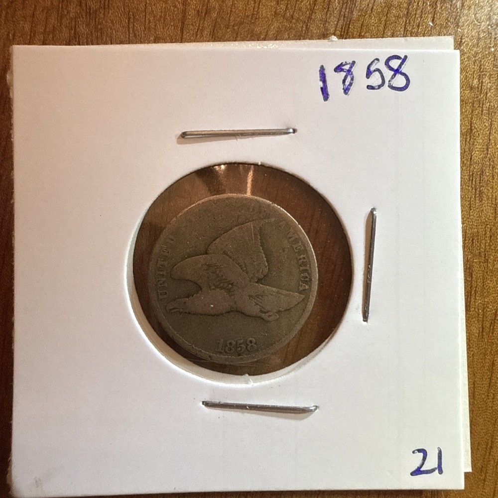 1858 Flying Eagle One Cent