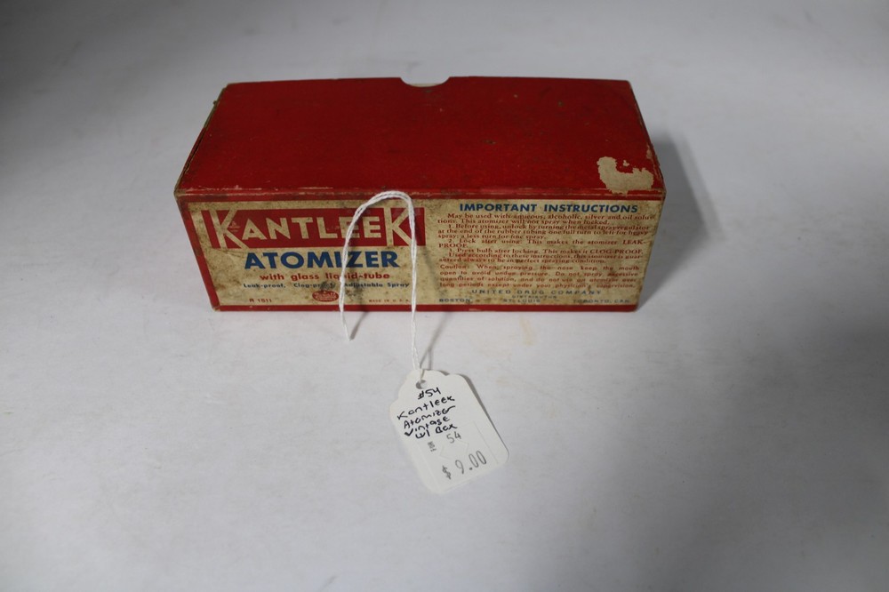 Vintage Dynamic microphone Realistic MC-1000 & Kantleek Atomizer with Box