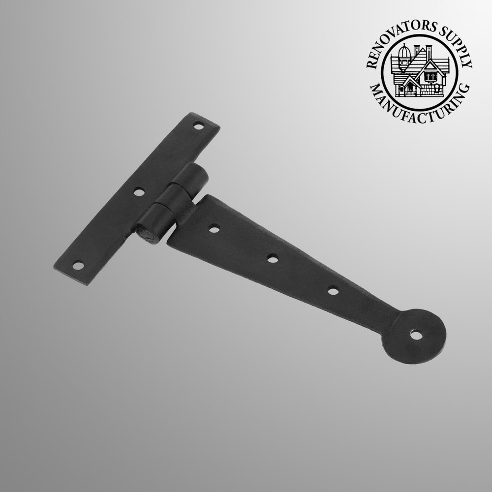 Iron Bean Tee Hinge 6" Black Powder
