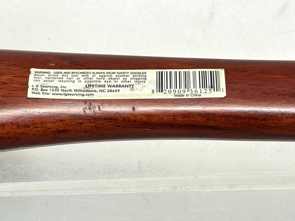 15" Task Force Genuine American Hickory Hatchet w/ Sheath