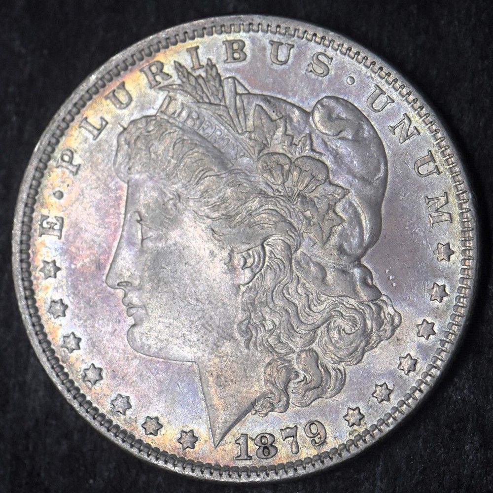 1879-P "Toned" Morgan Silver Dollar $1 - COINGIANTS -