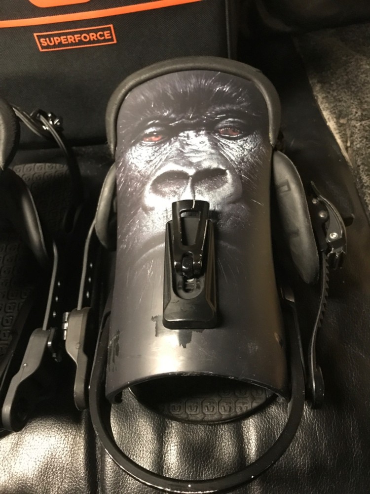union bindings house gorilla with bag