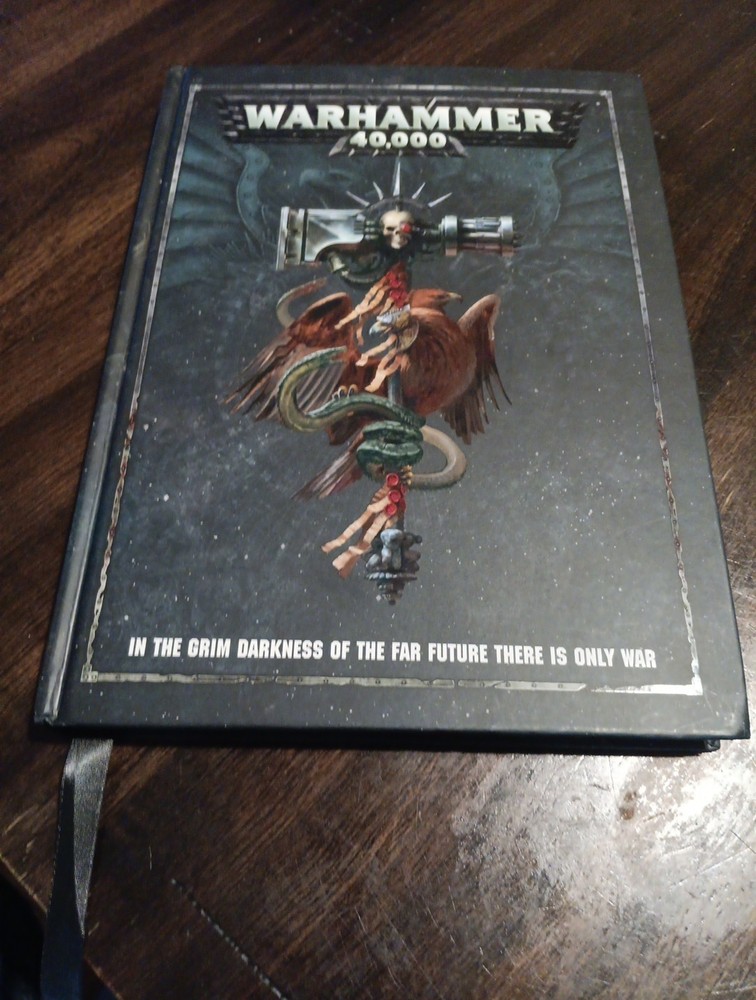 Warhammer 40k 8th Edition Core Rule Book Games Workshop Hardcover