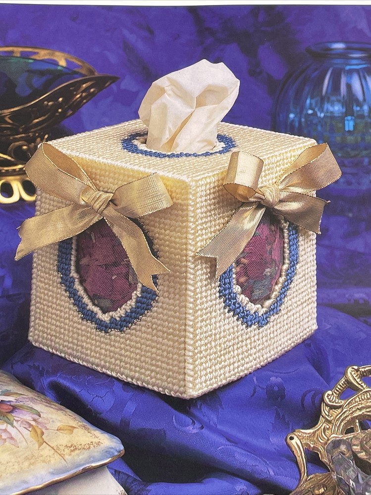 Annie's Attic Potpourri Tissue Cover Plastic Canvas Pattern