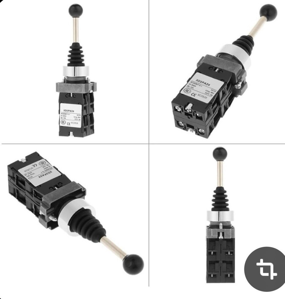 4-position Joystick Switch W/Spring Return
