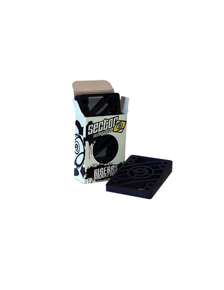 (5) Sector 9 Angular Wedge Riser Pads Tapered Longboard Trucks 2 Pack