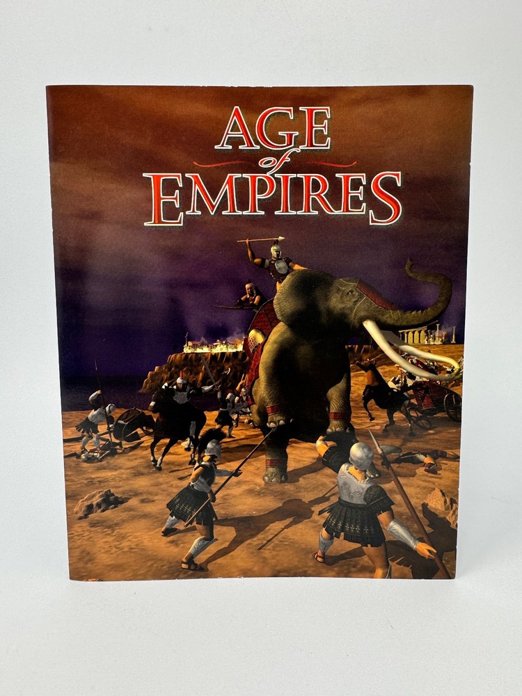 Age of Empires (PC) *GLOSSY FOLD-OUT REFERENCE CHART ONLY*