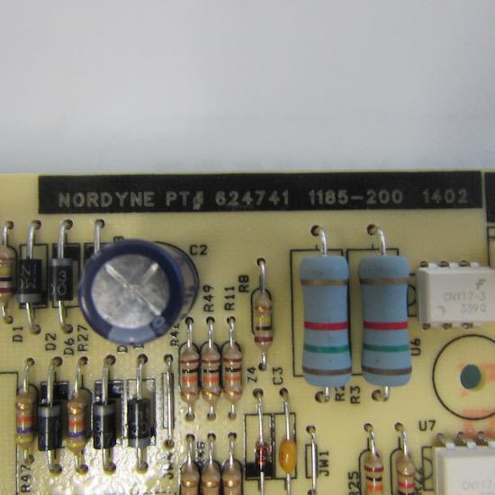 NORDYNE 624741 CONTROL BOARD 1185-200