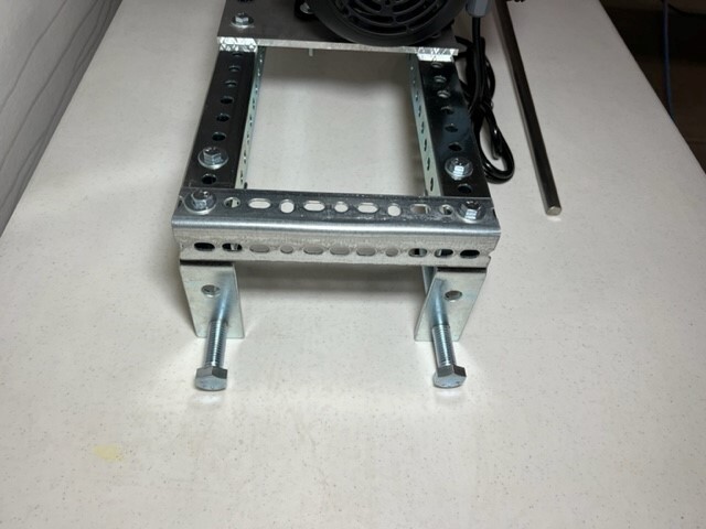 IBC Tote Mixer Agitator 1/2 HP Single Phase Direct Drive