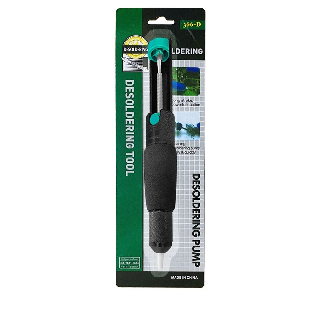 Powerful Welding Desoldering Pump with Antiskid Handle for Electronics