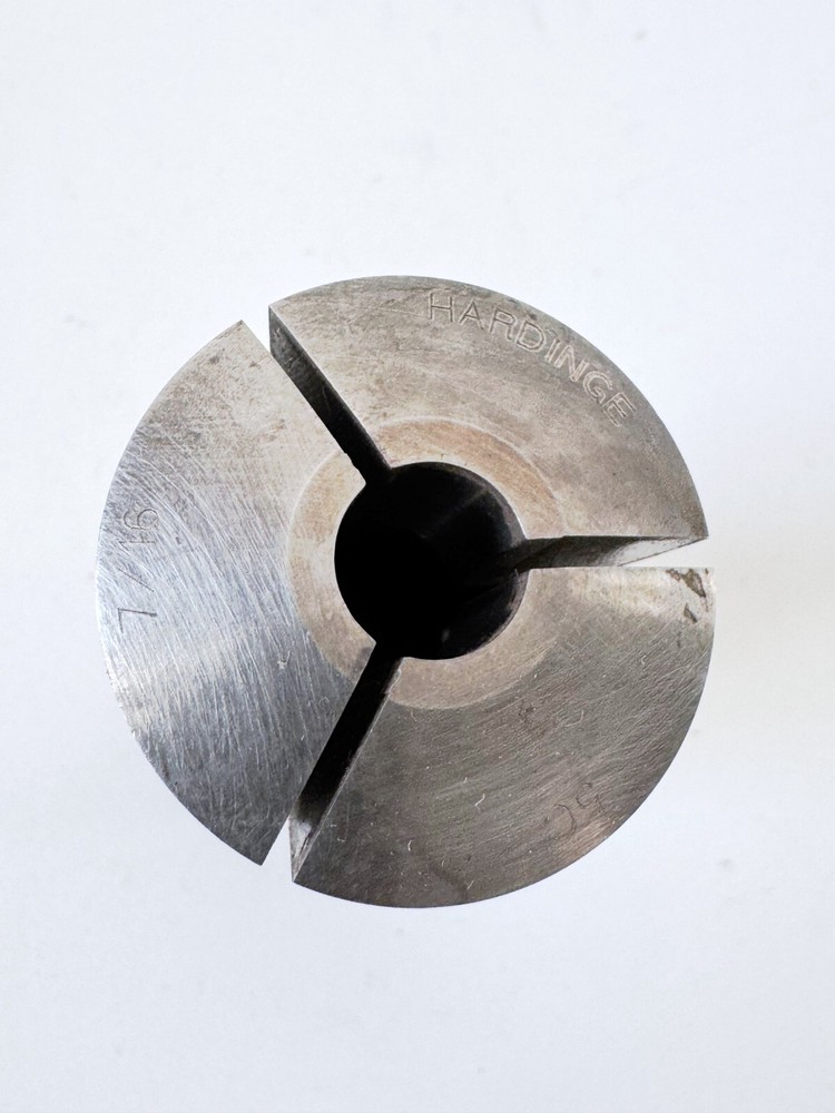 7/16" HARDINGE 5C Round Collet Internal & External Threads .4375" USA