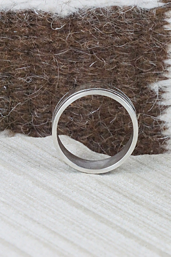 Sterling Silver Ring - Timothy Mowa - Size 10