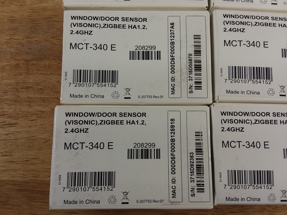 SAGE BY HUGHES ZIGBEE Window/Door Sensor MCT-340 E