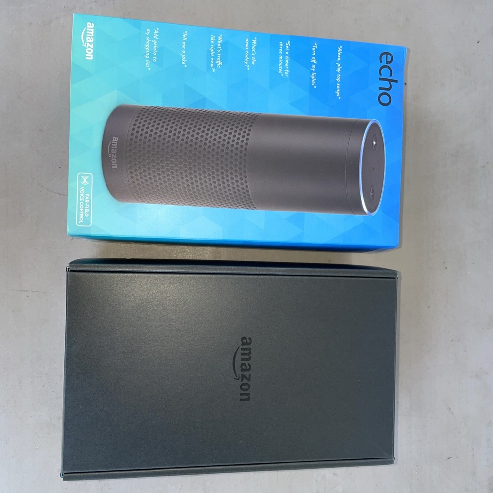 Amazon Echo Plus (1st Generation) Smart Speaker - Black w/box B053