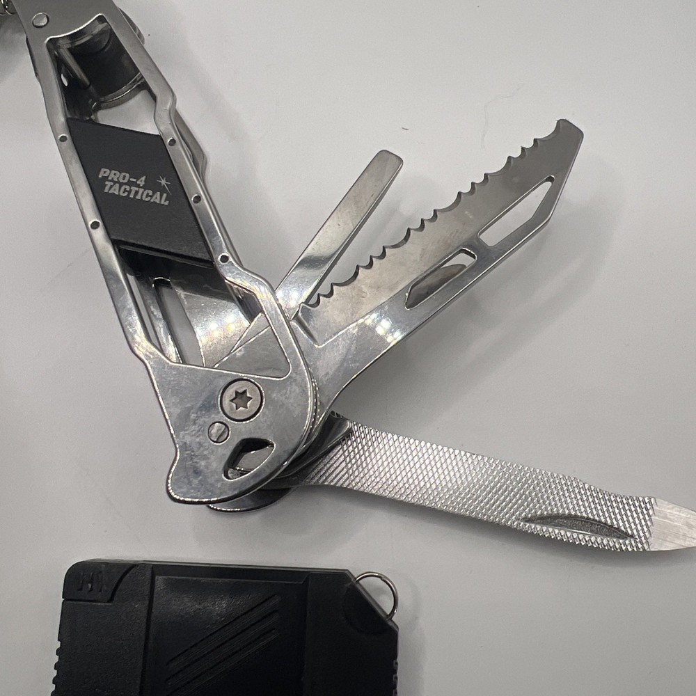 Survivor Tactical Pro Multitool with Belt Clip