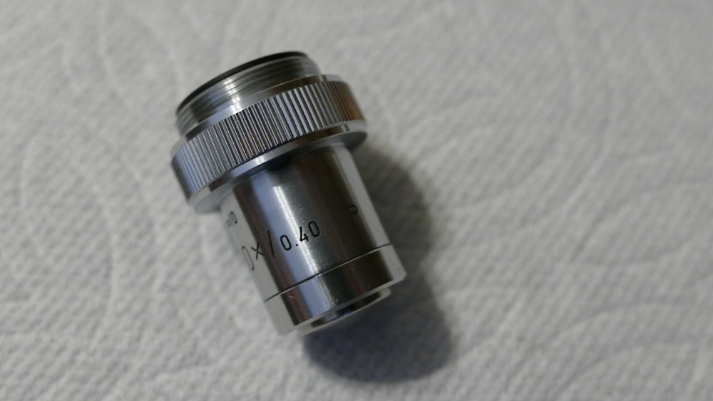 Leitz Microscope Infinity Objective Lens ∞/0 NPL 20x/ 0.40 P - NICE!