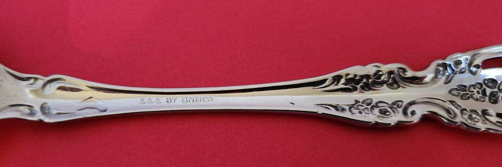ONEIDA Stainless Steel RENOIR PEMBROOKE Solid Serving Spoon Flatware