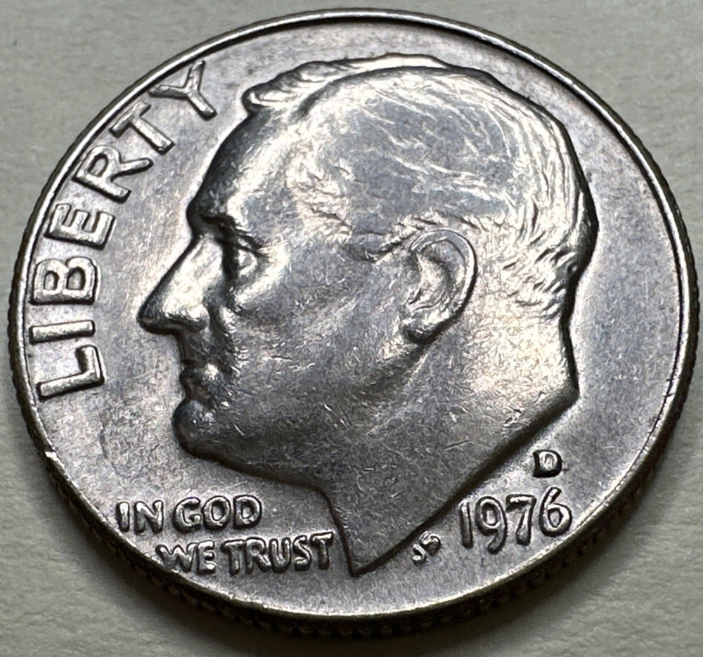 1976 D Roosevelt Dime 10C 2089X