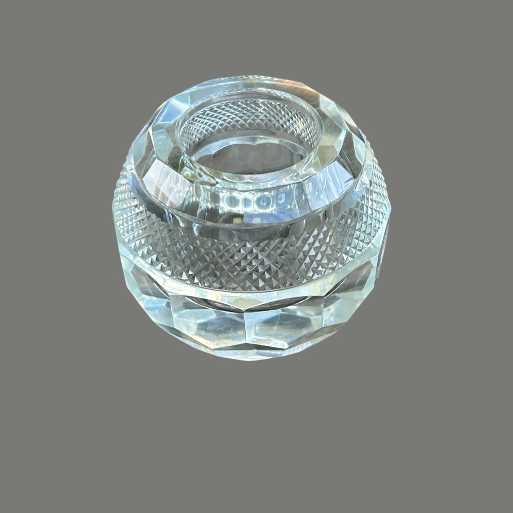 Thomas Webb & Son Crystal Faceted Matchstrike