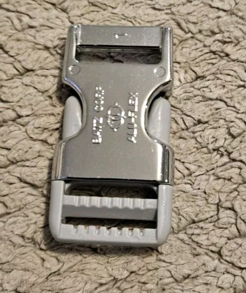 Side Release Buckle Half Plastic Half Metal 1.25 Inches Wide
