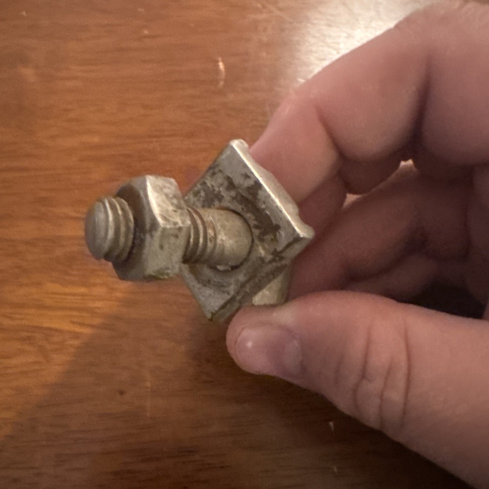 Antique TOC Saddle Clamp Hardware