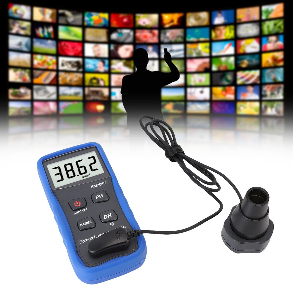 Screen Brightness Meter Color Screen Luminance Meter High Accuracy Data