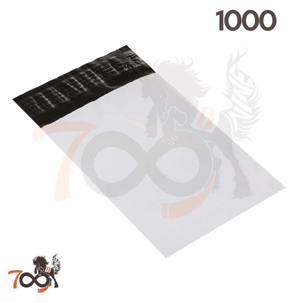 1000 2.5 Mil 5x7 Owlpack SelfSeal Poly Mailer Security Shipping Plastic Envelope